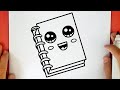 HOW TO DRAW A CUTE NOTEBOOK