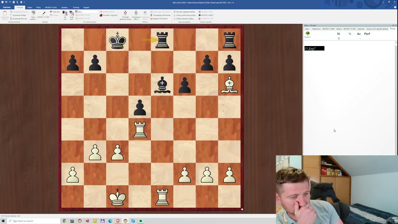 Analiza partija s Kupa RH 1. dio