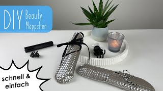 DIY Beauty Mäppchen einfach selber Nähen | Kosmetik Täschchen | DIY Geschenk