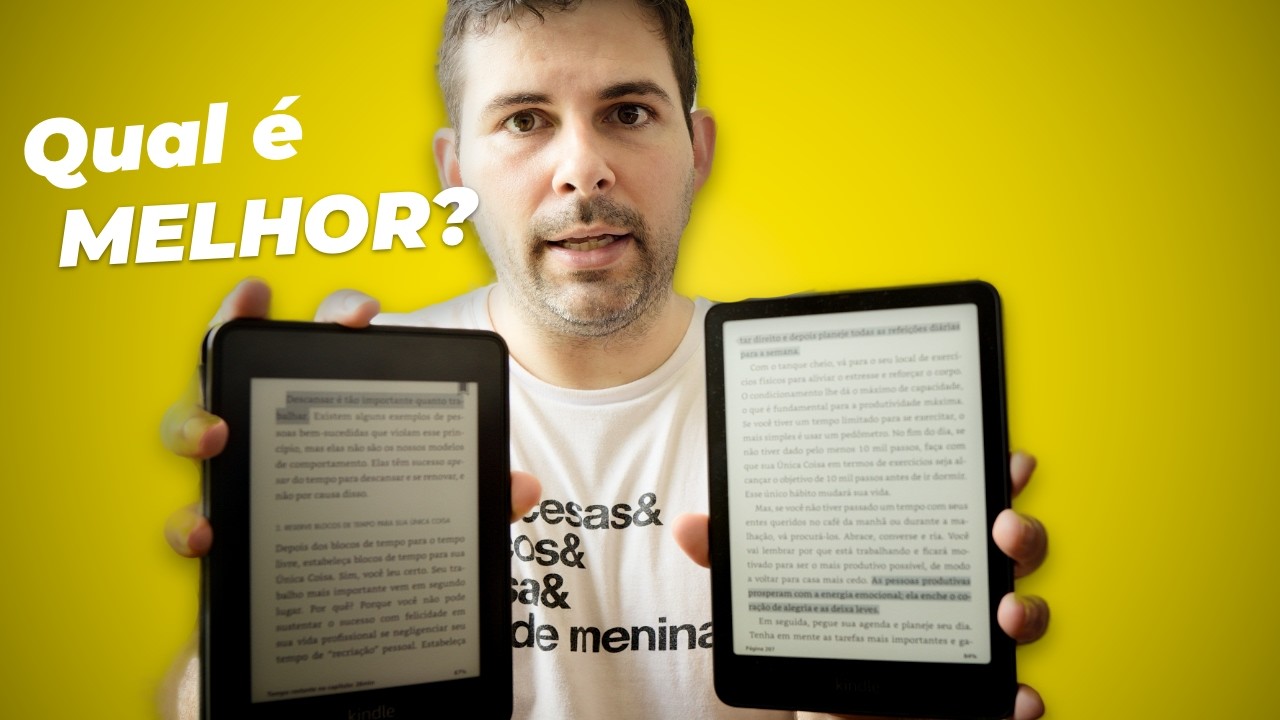 Kindle paperwhite 12 geração vs kindle paperwhite 10 geracao! Vale a pena o kindle mais novo?