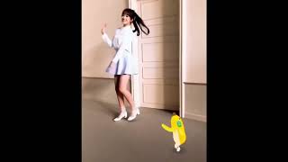 Yujin And Bananas La Vie En Rose Dance Time - An Yujin 안유진 Of Izone 아이즈원 2018.10.30