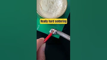 soldering paste makes easy soldering iron tip #solderingtips #solderpaste #solderingequipment #flux