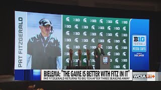 I m happy for him Bielema welcomes Pat Fitzgerald back to Big Ten