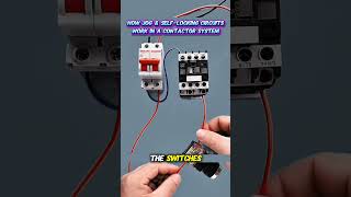 How Jog and Self-Locking Circuits Work in a Contactor System⚡🔥 #contactor #selflocking #jogcircuit