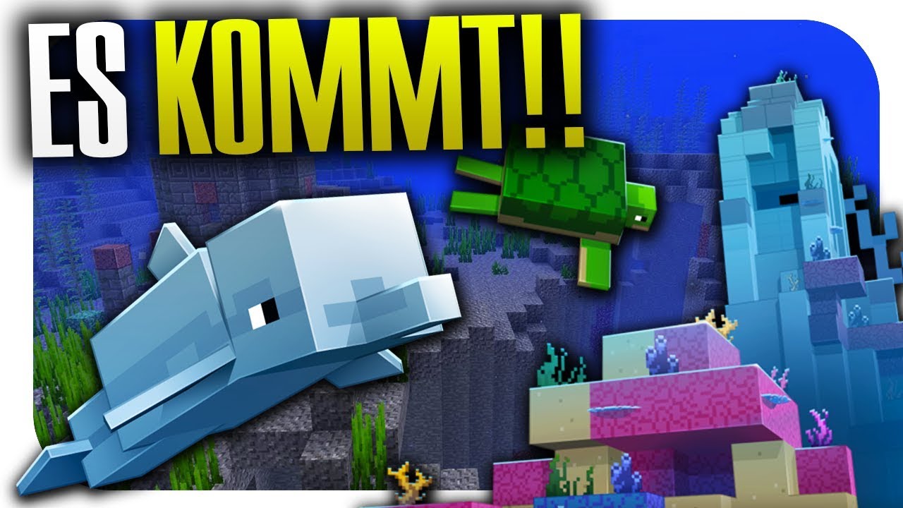 Das Aquatic Update KOMMT! - Minecraft Konsolen News [#167] - YouTube