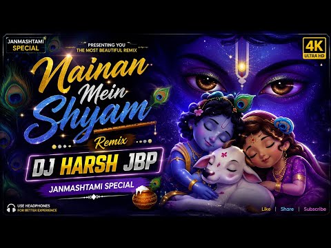 Nainan Mein || Shyam Samay Gayo || Janmashtami Special Remix DJ Harsh Jbp x DJ Anurag JBP