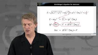 ECE 606 Solid State Devices L4.4: Quantum Mechanics - Formulation of Schrödinger's Equation
