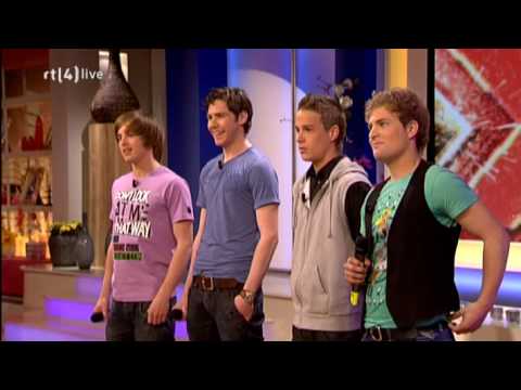 The X Factor 2010 - EXTRA - 4Granted zingt bij Lif...
