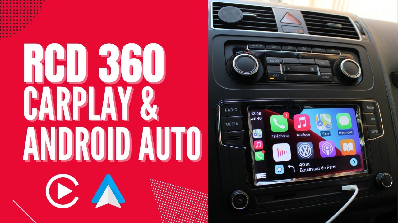 RCD 360 - CarPlay and Android radio 