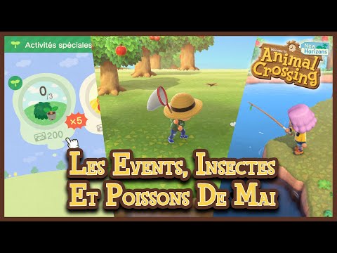 Vidéo: Nouveaux Poissons Et Insectes En Mai: Ce Qui Arrive Et Sort Ce Mois-ci Dans Animal Crossing New Horizons