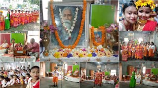 Celebrating 163rd Rabindrajayanti at school through children | Debinagar Samadhi Bidyabithi #school