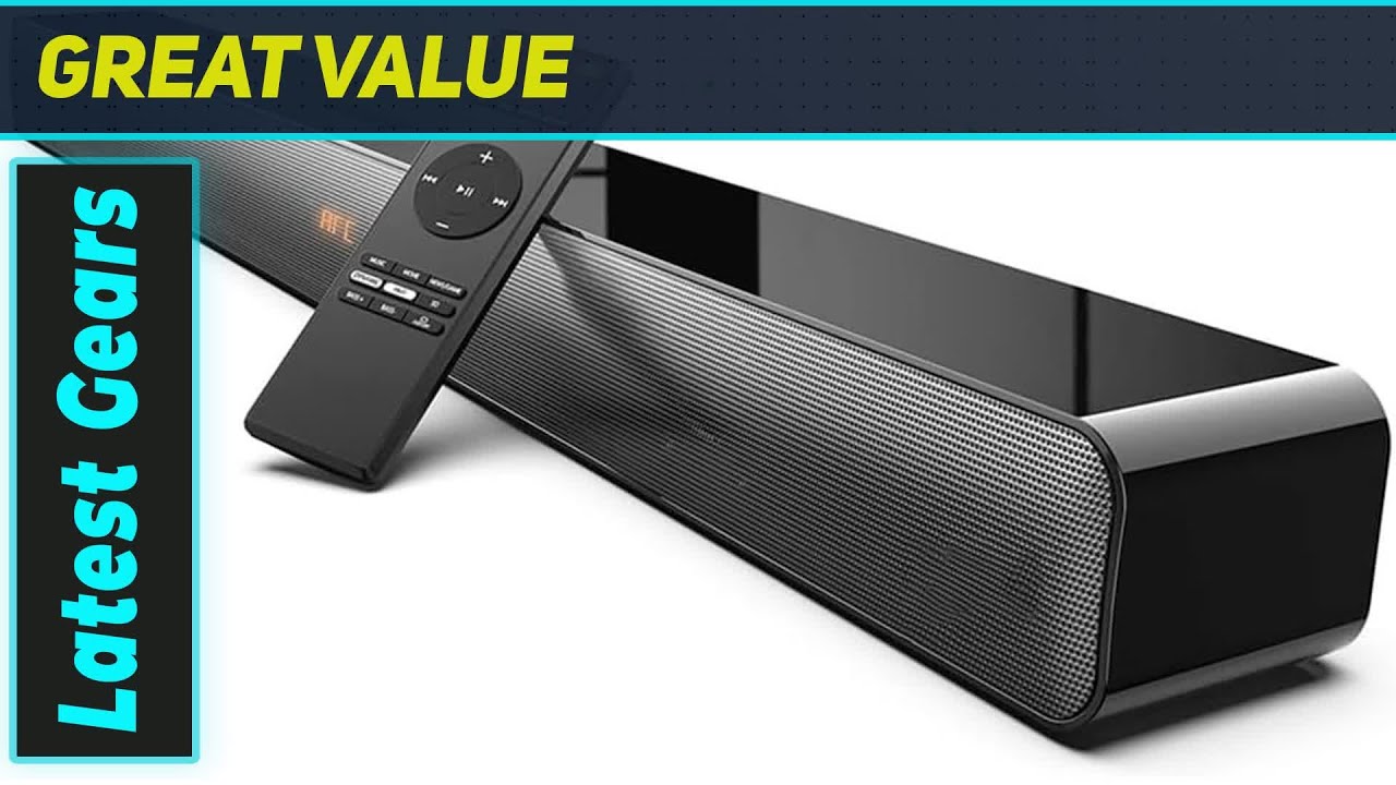 Мощная звуковая панель мощностью 100 Вт: громкий звук, маленькая цена!