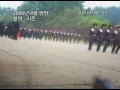 [아시아프레스 북한내부영상4] 열병식 훈련하는 여학생들