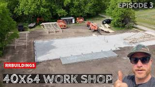 We Built Trusses with NO WALLS: 40x64 Work Shop Ep. 3 Profile