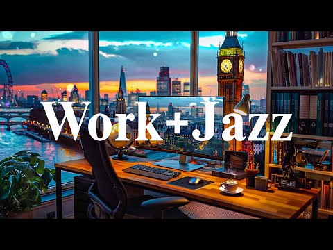 Work & Jazz ☕ Relaxing Piano Jazz Music & Sweet Bossa Nova instrumental for Upbeat Mood