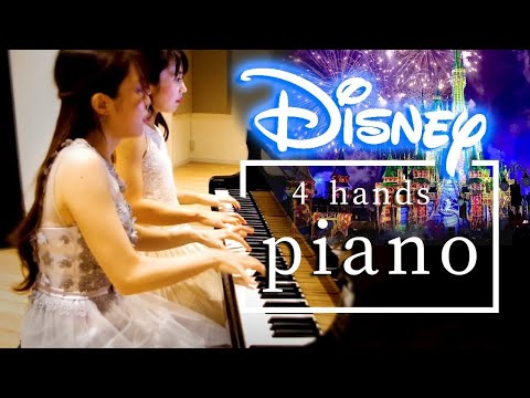 ディズニーピアノ連弾上級 美女と野獣 多め メドレー 作業用bgm ピアノデュオ Pianoism Youtube