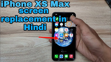 iPhone XS Max touch not working - screen replacement in hindi