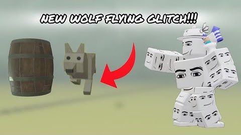 how to make the new wolf flying glitch in Roblox dead rails