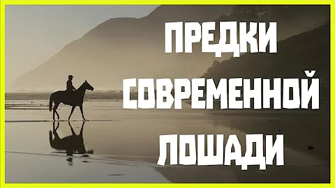 КЕМ БЫЛИ ПРЕДКИ СОВРЕМЕННОЙ ЛОШАДИ?