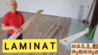 How to Install Laminate Flooring / Installing Corner Molding / Do It Yourself