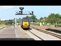 Cross Country HST Class 43 43357 & 43285 1V44 06:11 Leeds - Plymouth. 24th May 2023
