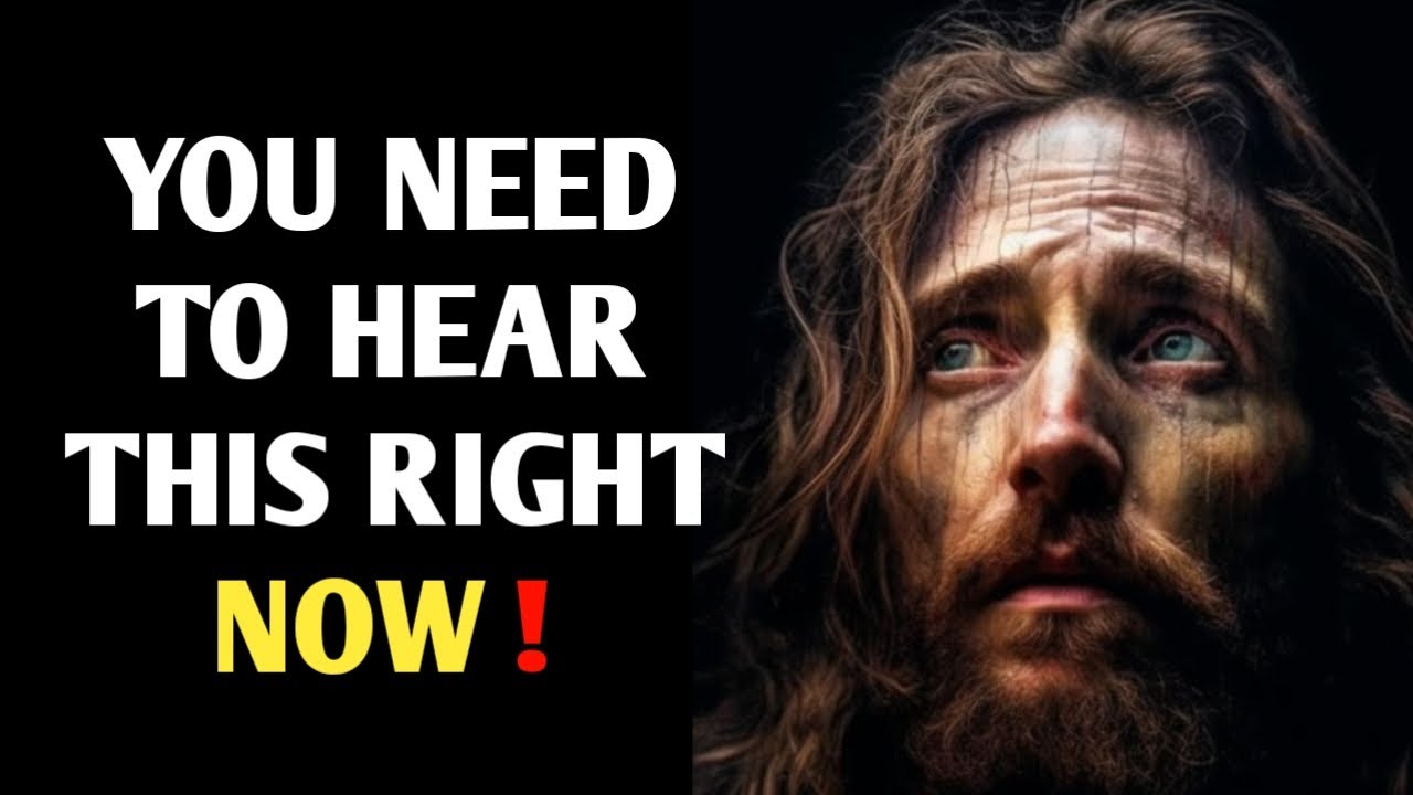 God Says You Need To Hear This Right Now! Urgent Message From God