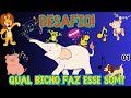 🎧🦁 Qual bicho faz este som? - Desafio Divertido para Crianças! 🐯🎶