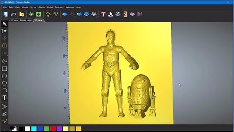 Carveco Maker importing multiple 3D STL files and modifying them for machining