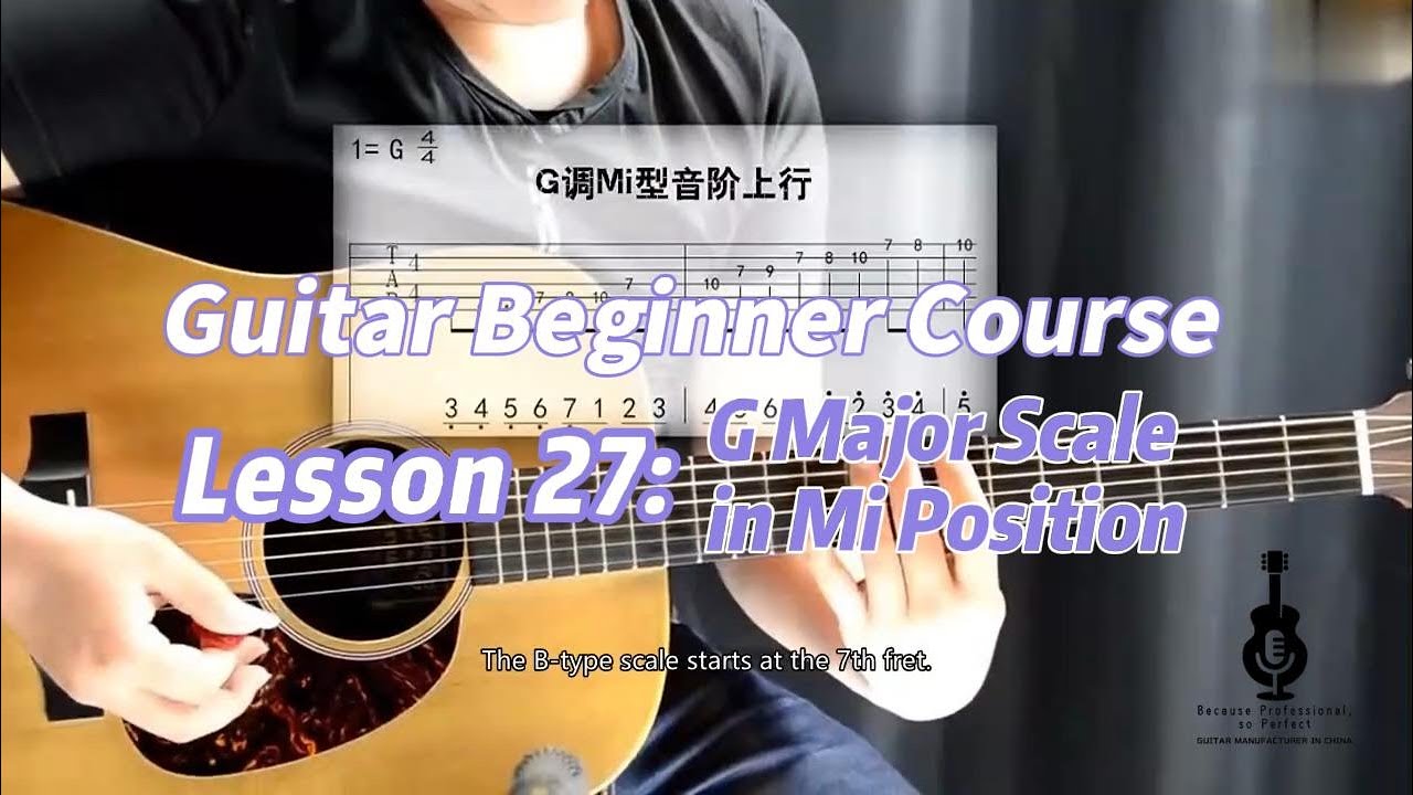 🎸 Master the G Major Scale in Mi Position: Your Foundation for Melodies!