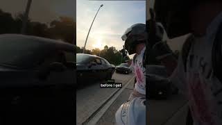Biker Teaches Y Pack A Lesson