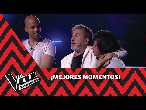 Ricardo Montaner se reencontró con su profesora de piano - La Voz Argentina 2018