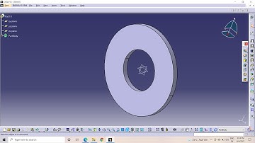 Washer || U-Support Assembly || CATIA