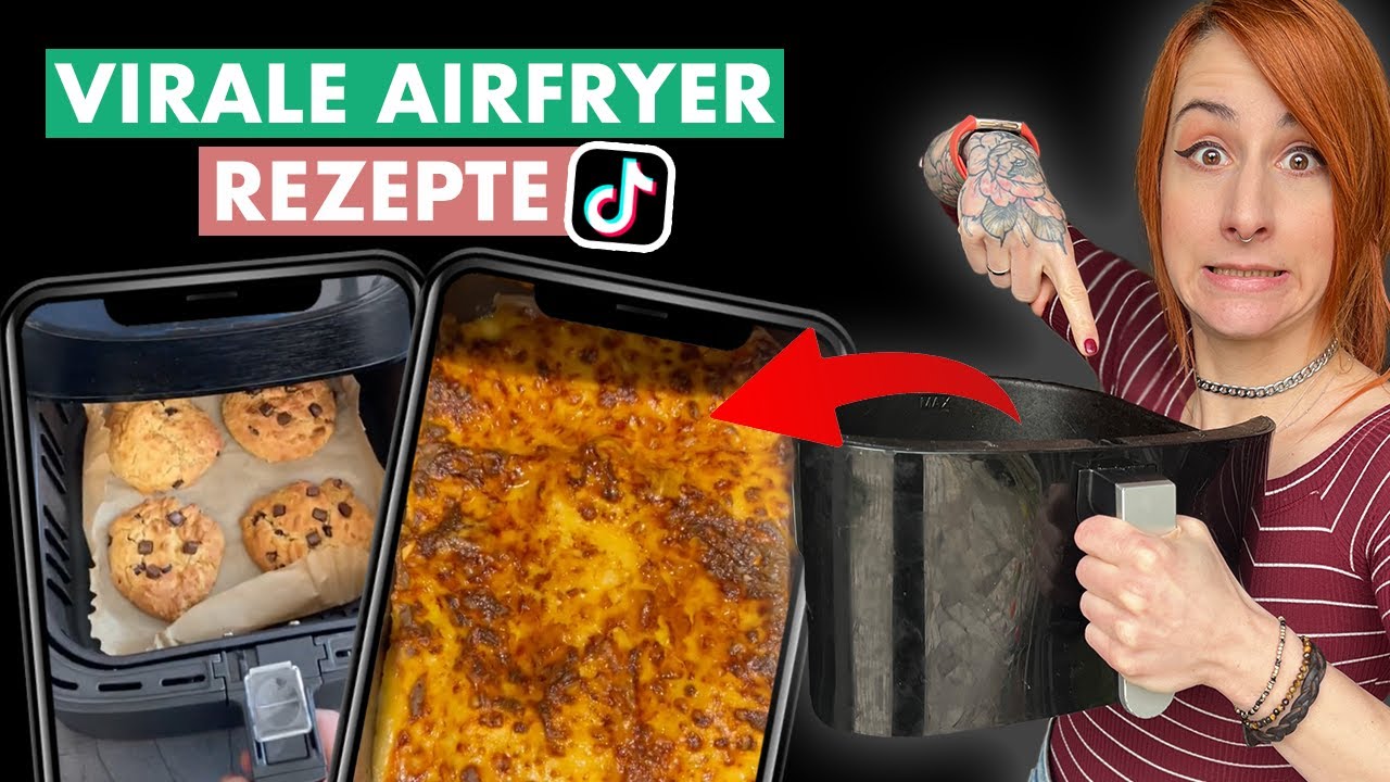 Ich teste GENIALE virale Airfryer Rezepte von TikTok