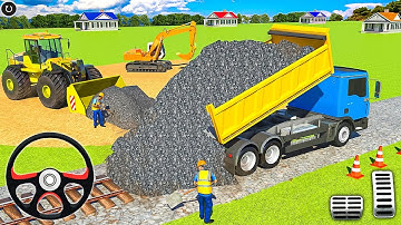 City Road Builder Construction 3D - Highway JCB Excavator Simulator - Android GamePlay