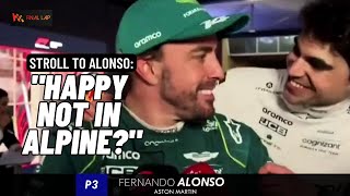Stroll to Alonso: 'Happy Not in Alpine?' | F1nal Lap