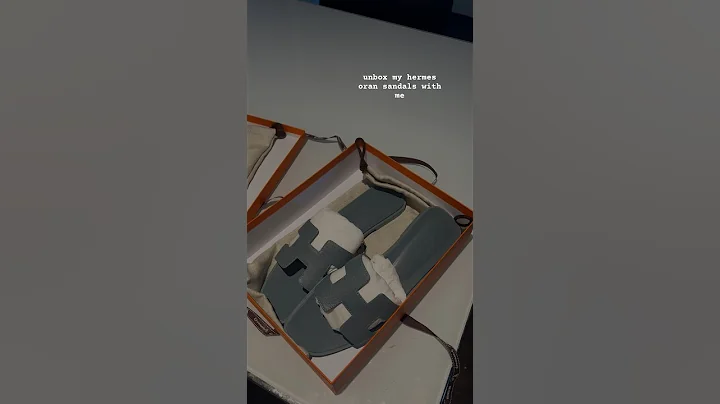 unbox my hermes oran sandals with me #unboxingvideo #unboxwithme #luxuryfashion