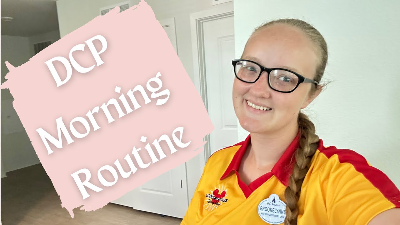 My DCP Morning Routine || What I Do Before Going To Work As a Children’s Activities Cast Member