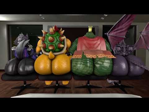Bowser,King K Rool,Wolf and Ridley Farts