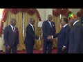 L'Ambassadeur du Kazakhstan présente ses lettres de créance au Président Sassou N'Guesso.