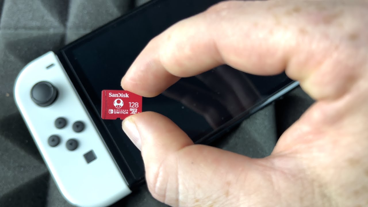 How to Install a Micro SD Card in Your Nintendo Switch - Switch Basics 