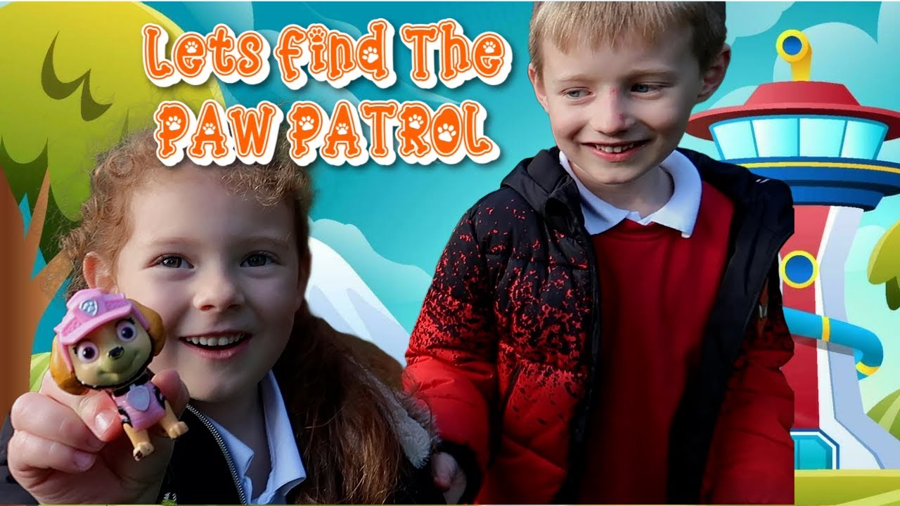PLAY HIDE AND SEEK With Leo And Ivy And The Paw Patrol - YouTube