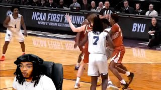 I'VE BEEN MISDIRECTED!!! Texas vs BYU College Basketball First Round March Madness(reaction)