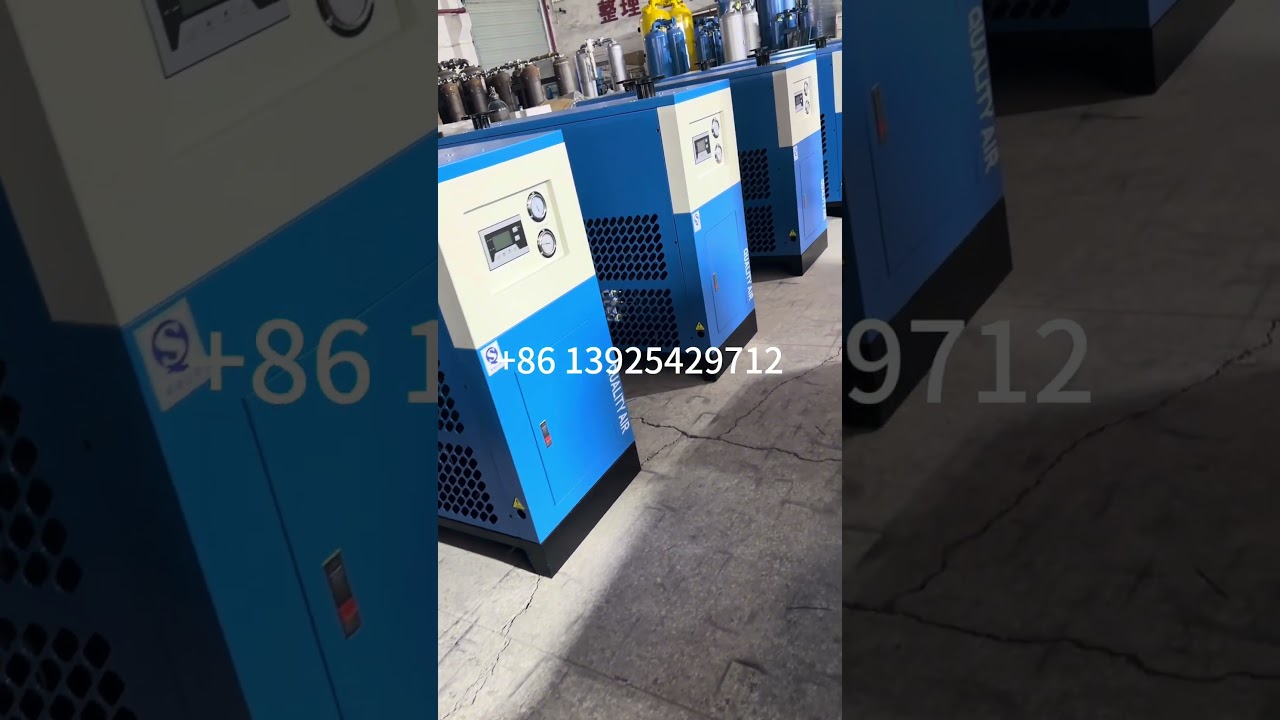 Yurwind Compressed Air Dryers FN Series Stainless Steel Shell and Tube Type Refrigerated Air Dryer