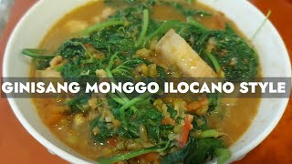 GINISANG MONGGO WITH AMPALAYA LEAVES | ILOCANO STYLE