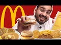 تجربة كل شي في منيو الفطور من ماكدونالدز Mcdonalds 