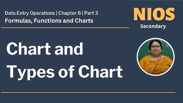 NIOS Secondary - Data Entry Operations - Chapter 8 - Formulas, Functions and Charts