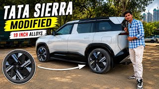 TATA SIERRA BASE TO TOP MODIFIED ✅ TATA SIERRA MODIFIED ✅ TATA SIERRA 19inch Alloy Wheels ✅