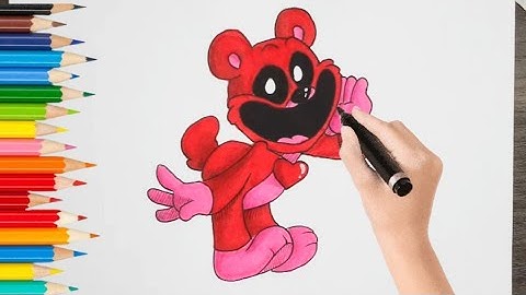 Drawing Bobby BearHug || Smiling Critters