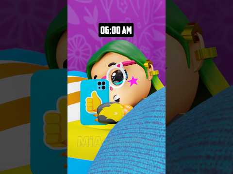 5 more MINUTES 🌛🤣 PK XD Meme | MiAnimation #memes #funny #animation #shorts