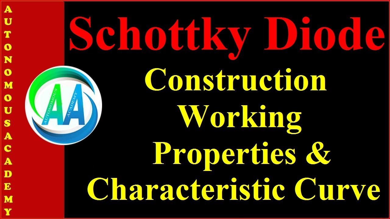 Schottky Diode (in Hindi) YouTube